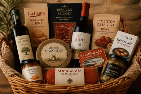 cesta gourmet deluxe